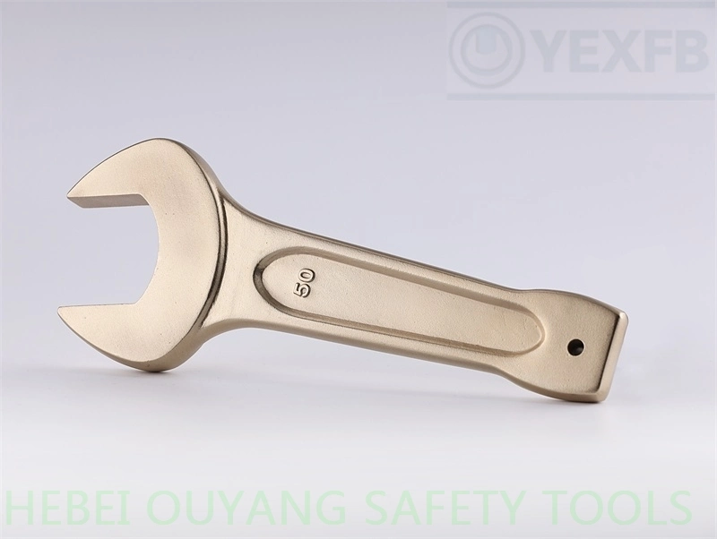 Non-Sparking Oil Gas Safety Tools Striking Open Spanner/Wrench Al-Cu or Be-Cu Atex